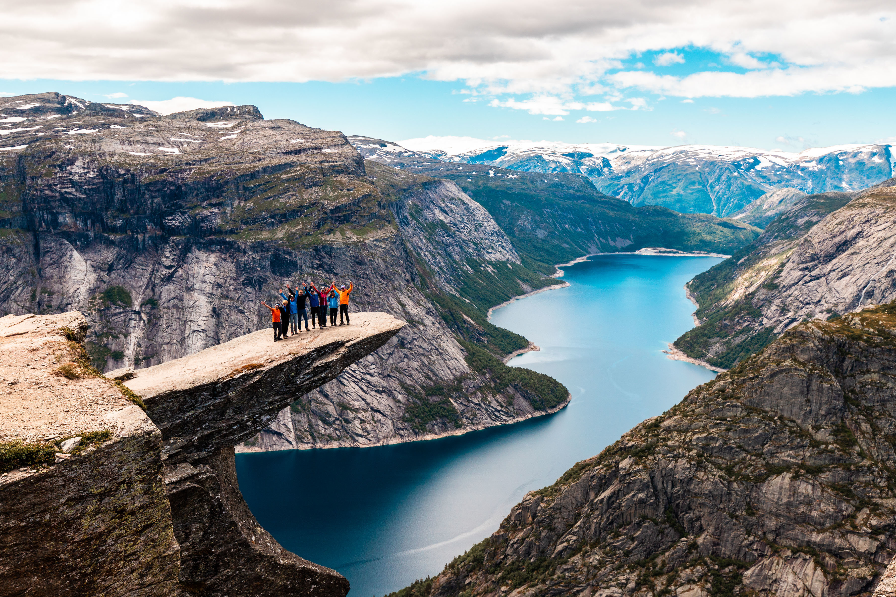 Hike Trolltunga, Preikestolen and Kjerag