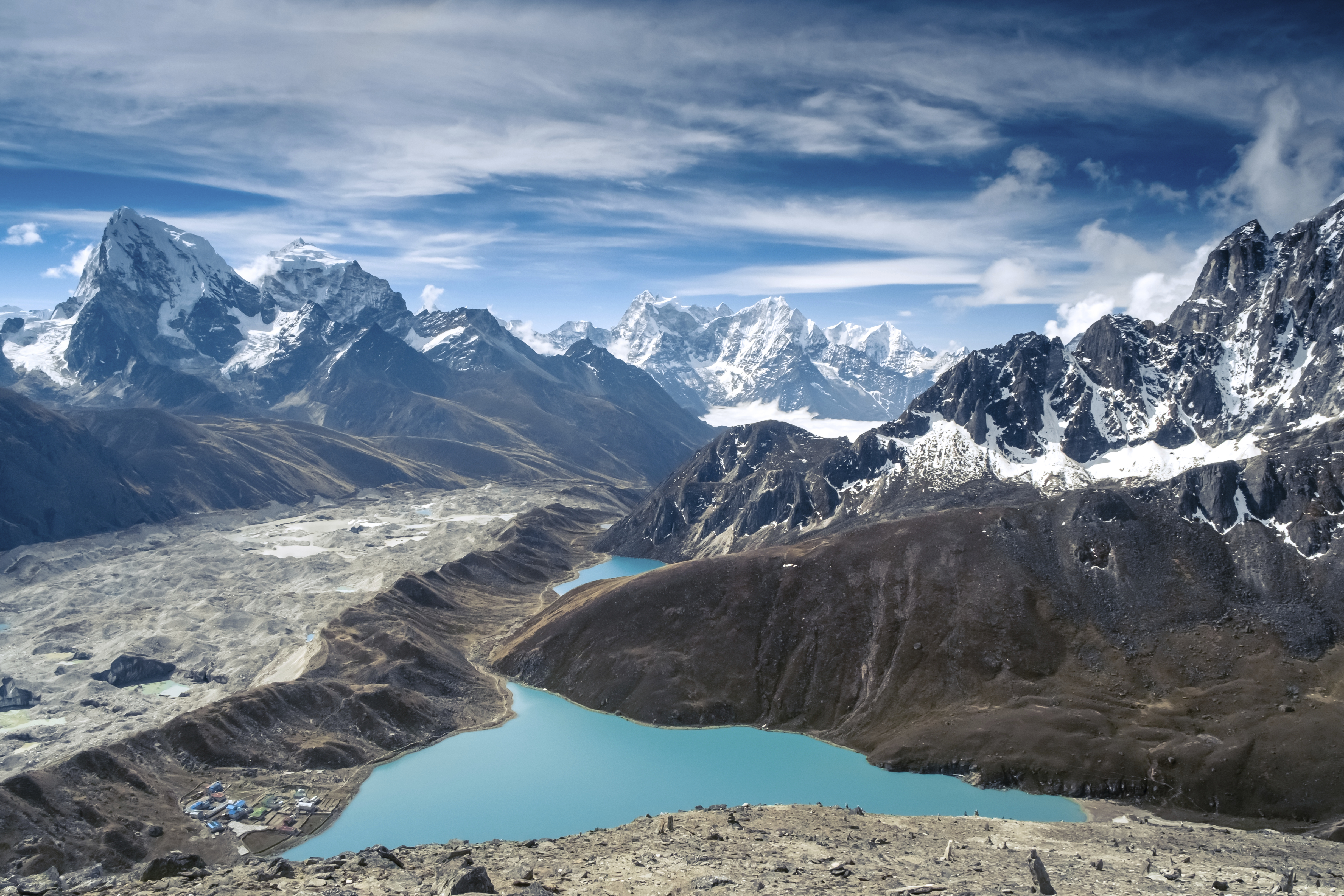 Gokyo Ri og Renjo La-passet (5357 moh)