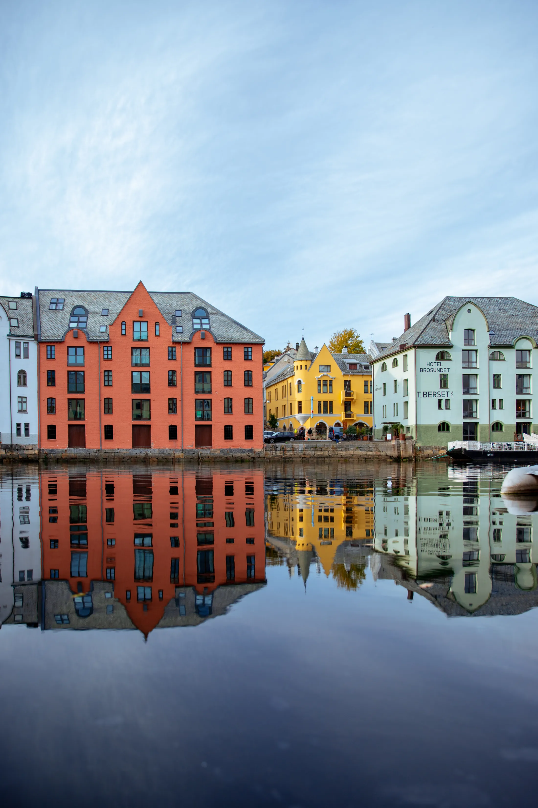 Houses by the water