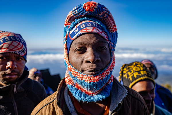 Men on the mountains