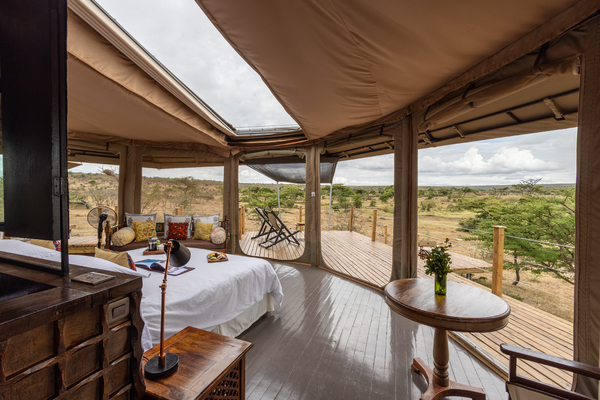 Bedroom view of the Savannah