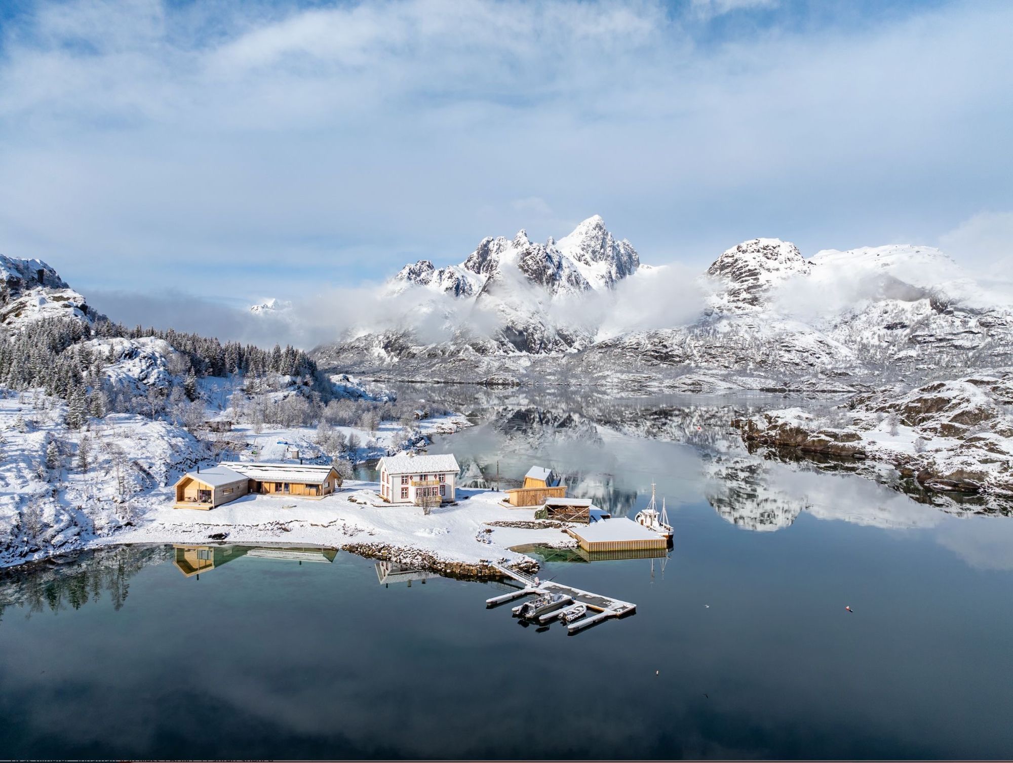 Brakøya winter overview