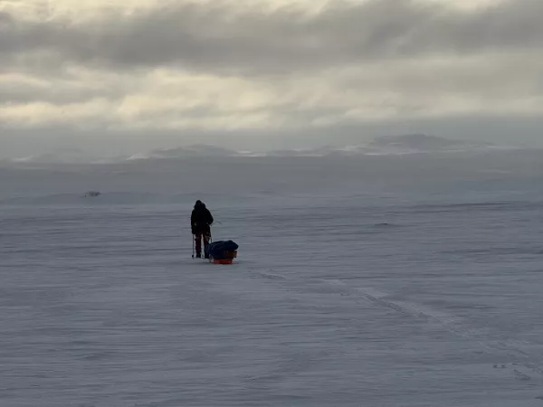 Hardangervidda på langs