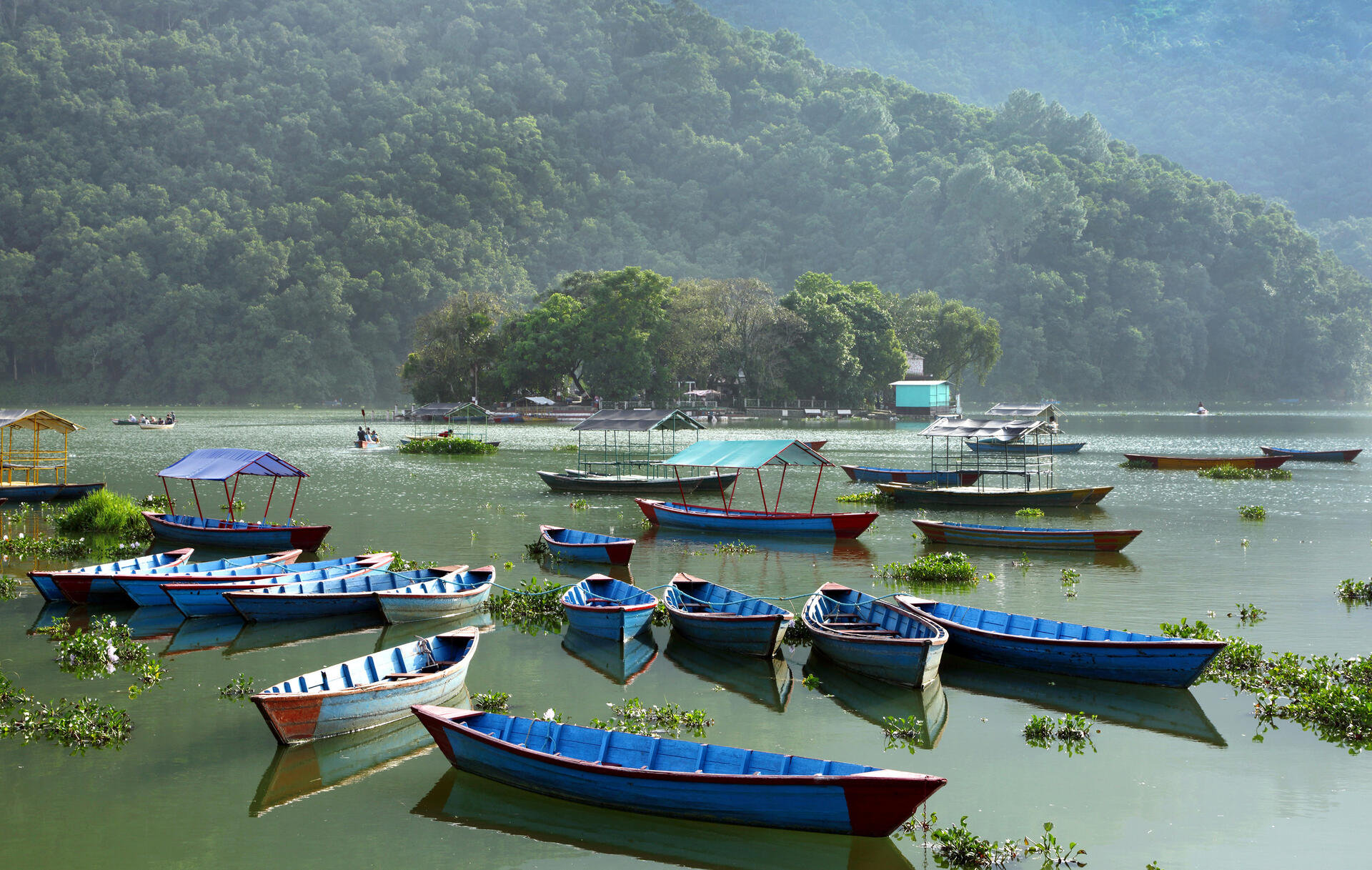 Phewa lake is the second largest lake in Nepal