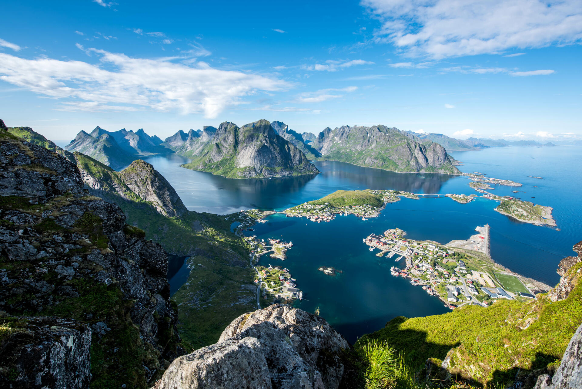 View from Reinebringen  Lofoten-Tomasz Furmanek - VisitNorway.com