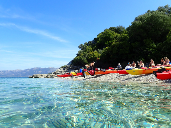 Padletur i det Joniske Hav